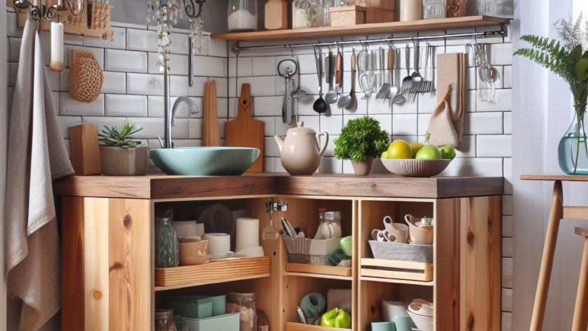 Domowe sposoby na lepszą organizację przestrzeni w kuchni i łazience