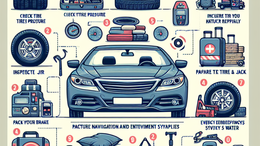Jak przygotować samochód do długiej podróży krok po kroku