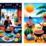 Kuchnia sezonowa – co warto jeść zimą, a co latem